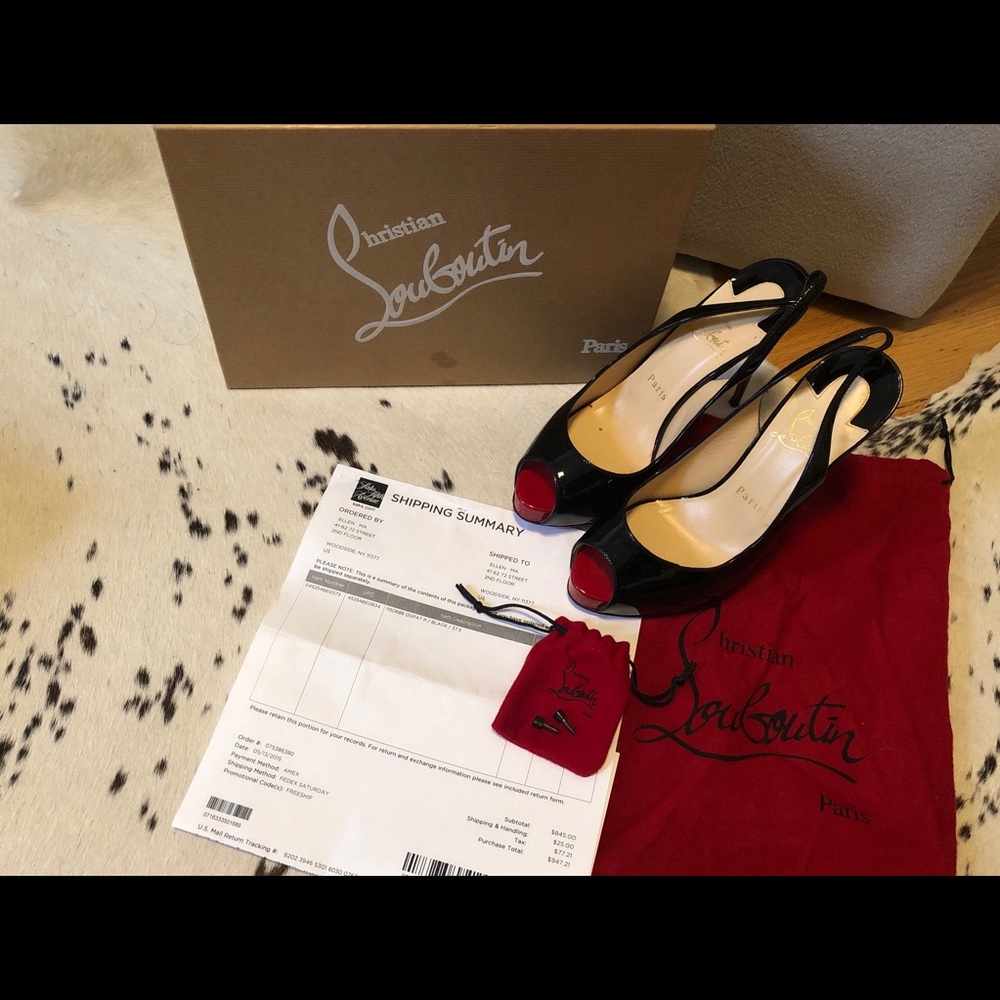 Christian Louboutin Private Number size 37.5